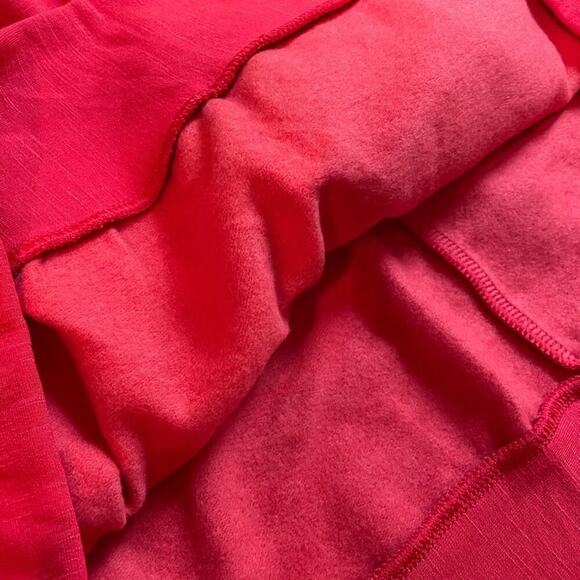 Fabletics Go-To Relaxed Fit Salsa Red Hoodie size 3X NEW - Picture 3 of 8
